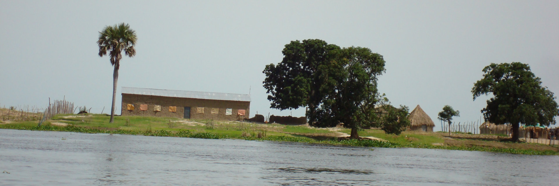 Building Near South Sudan River